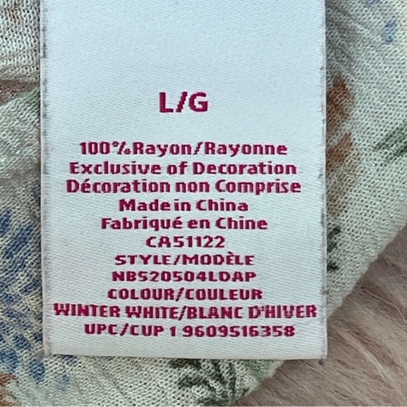 NOBO floral and lace boho forklord summer shirt - Picture 7 of 11